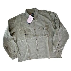 Kakadu Traders Australia Concord Canvas Shirt Men's 3XL New w/ Tags Work Shirt